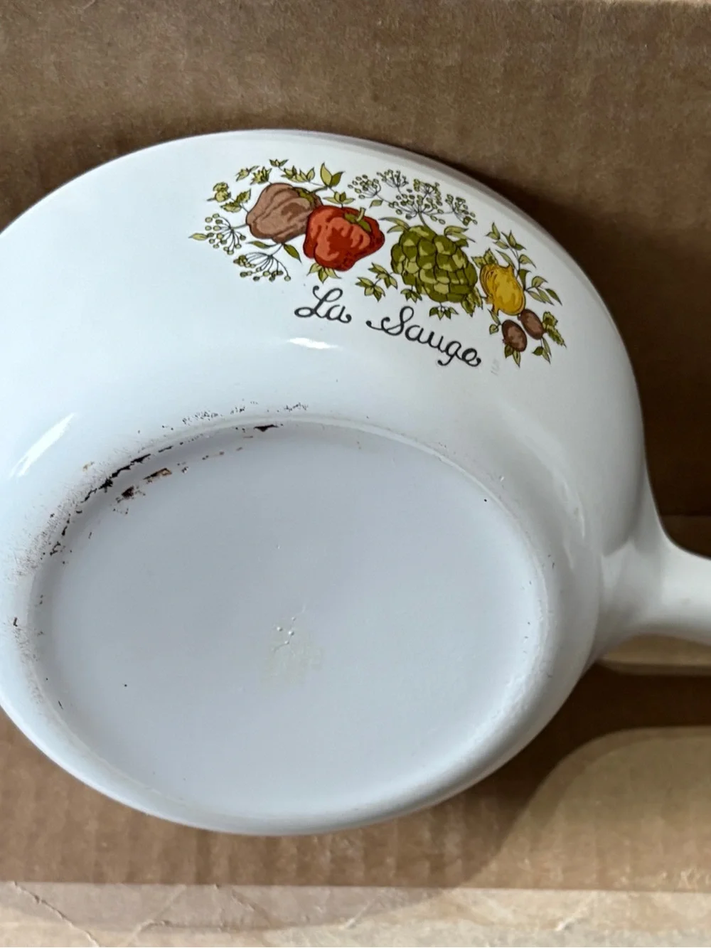 Vintage 7 pc Corning Ware Le Persil La Sauge Spice of Life Dishes/Spice Shakers
